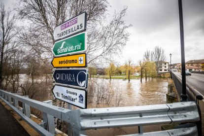 La Confederación Hidrográfica del Duero recomienda extremar la precaución en todo el cauce.