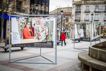 La muestra puede verse en la plaza del Olivo hasta el 11 de abril.