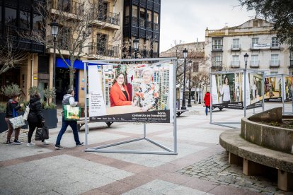 La muestra puede verse en la plaza del Olivo hasta el 11 de abril.
