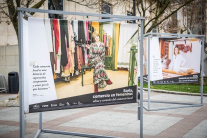 La muestra puede verse en la plaza del Olivo hasta el 11 de abril.