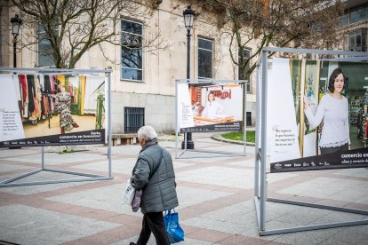 La muestra puede verse en la plaza del Olivo hasta el 11 de abril.