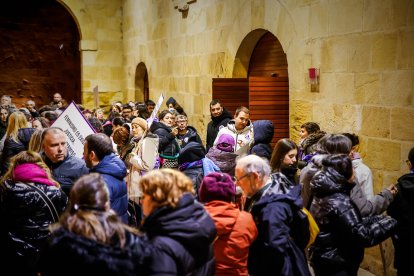 Multitudinaria manifestación del 8M por el centro de Soria.