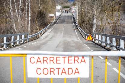 La borrasca Jana desborda las márgenes del Duero y alguno de sus afluentes en Soria.
