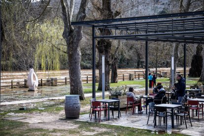 La borrasca Jana desborda las márgenes del Duero y alguno de sus afluentes en Soria.