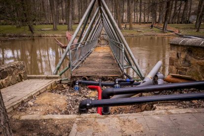 Un paseo junto al Duero sirve como muestra de la bravura de las aguas