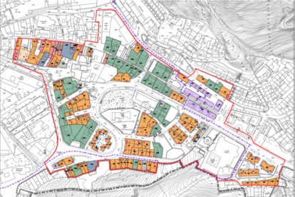 Estas son las zonas sujetas a la subvención