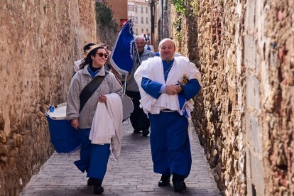Nueve cofradías de Soria, La Rioja, Navarra y Zaragoza participaron en la XXVII Exaltación de la Corneta, Tambor y Bombo de Ágreda.