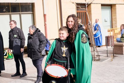 Nueve cofradías de Soria, La Rioja, Navarra y Zaragoza participaron en la XXVII Exaltación de la Corneta, Tambor y Bombo de Ágreda.