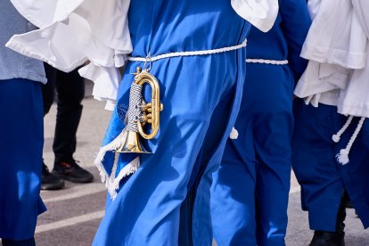 Nueve cofradías de Soria, La Rioja, Navarra y Zaragoza participaron en la XXVII Exaltación de la Corneta, Tambor y Bombo de Ágreda.
