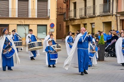 Nueve cofradías de Soria, La Rioja, Navarra y Zaragoza participaron en la XXVII Exaltación de la Corneta, Tambor y Bombo de Ágreda.
