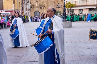 Nueve cofradías de Soria, La Rioja, Navarra y Zaragoza participaron en la XXVII Exaltación de la Corneta, Tambor y Bombo de Ágreda.