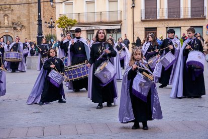 Nueve cofradías de Soria, La Rioja, Navarra y Zaragoza participaron en la XXVII Exaltación de la Corneta, Tambor y Bombo de Ágreda.