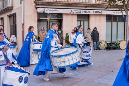Nueve cofradías de Soria, La Rioja, Navarra y Zaragoza participaron en la XXVII Exaltación de la Corneta, Tambor y Bombo de Ágreda.
