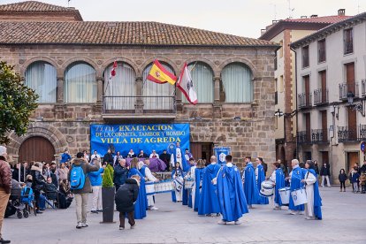 Nueve cofradías de Soria, La Rioja, Navarra y Zaragoza participaron en la XXVII Exaltación de la Corneta, Tambor y Bombo de Ágreda.