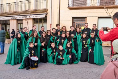 Nueve cofradías de Soria, La Rioja, Navarra y Zaragoza participaron en la XXVII Exaltación de la Corneta, Tambor y Bombo de Ágreda.