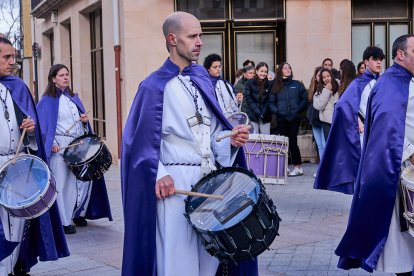 Nueve cofradías de Soria, La Rioja, Navarra y Zaragoza participaron en la XXVII Exaltación de la Corneta, Tambor y Bombo de Ágreda.