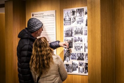 La muestra invita a la sociedad soriana a repasar la historia de esta hermandad