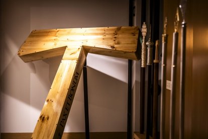 La muestra invita a la sociedad soriana a repasar la historia de esta hermandad