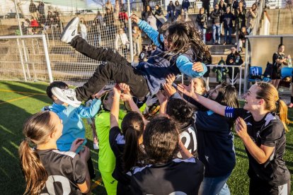 El triunfo se celebró por todo lo alto