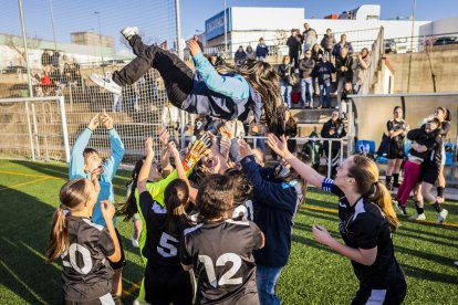 El triunfo se celebró por todo lo alto