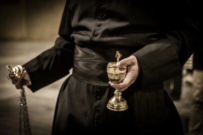 Un traslado solemne hasta la Concatedral de San Pedro