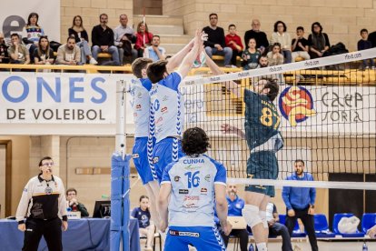 Los celestes fueron una roca en Soria y ganaron los dos encuentros