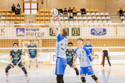 Los celestes fueron una roca en Soria y ganaron los dos encuentros