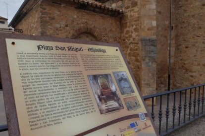 La iglesia de San Miguel, de Ágreda