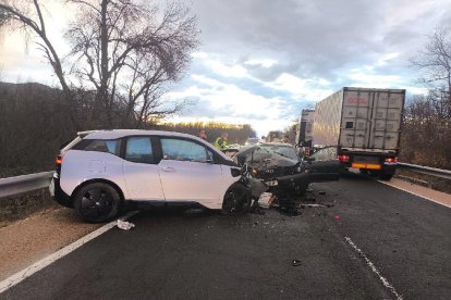 Otra vista del impacto.