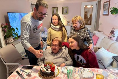 La centenaria nació en Cabreriza, una población cercana a Berlanga de Duero.