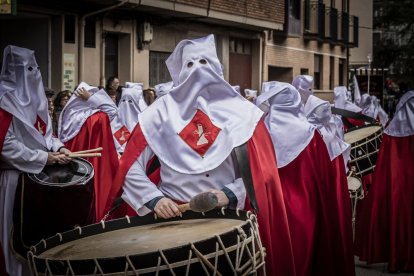 La procesión recorrió las calles del Calaverón