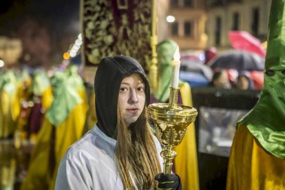 Las Cofradías pudieron realizar su recorrido pese a las inclemencias del tiempo