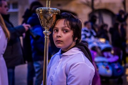 Ambas cofradías pudieron completar su procesión pese a las complicaciones