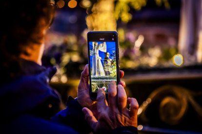 Ambas cofradías pudieron completar su procesión pese a las complicaciones