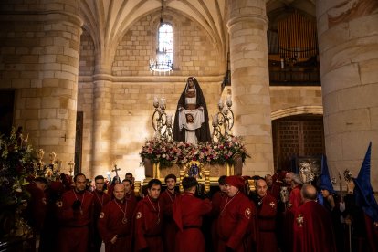 La Semana Santa de Soria en su procesión del Jueves Santo.