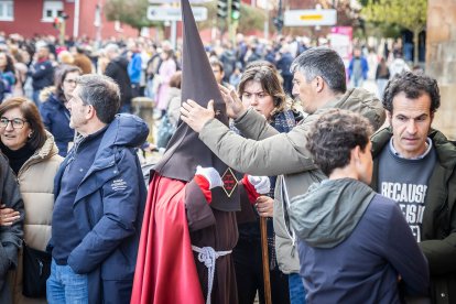 La Semana Santa de Soria en su procesión del Jueves Santo.