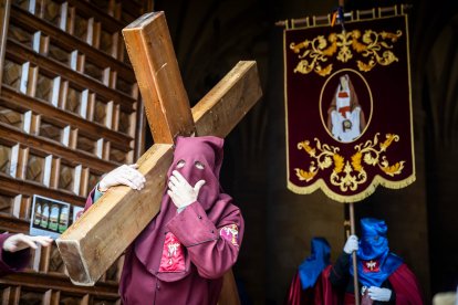 La Semana Santa de Soria en su procesión del Jueves Santo.