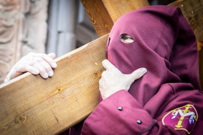 La Semana Santa de Soria en su procesión del Jueves Santo.