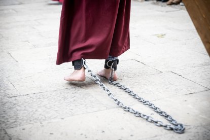 La Semana Santa de Soria en su procesión del Jueves Santo.