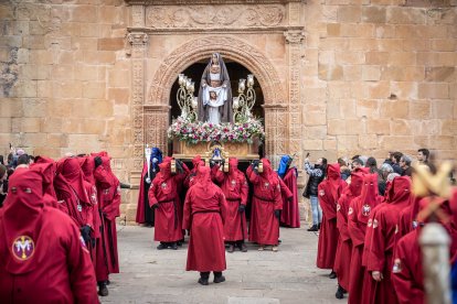La Semana Santa de Soria en su procesión del Jueves Santo.