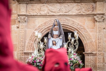La Semana Santa de Soria en su procesión del Jueves Santo.