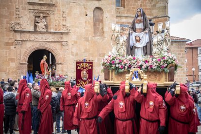 La Semana Santa de Soria en su procesión del Jueves Santo.