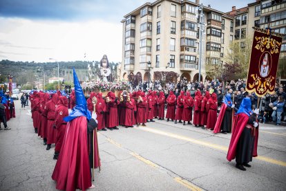 La Semana Santa de Soria en su procesión del Jueves Santo.