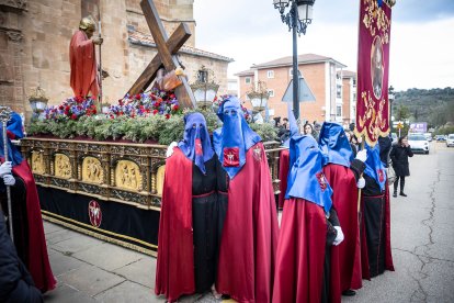 La Semana Santa de Soria en su procesión del Jueves Santo.
