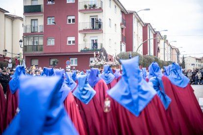La Semana Santa de Soria en su procesión del Jueves Santo.