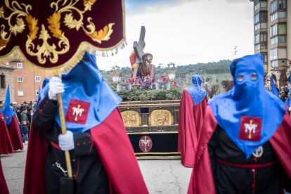La Semana Santa de Soria en su procesión del Jueves Santo.