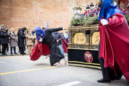 La Semana Santa de Soria en su procesión del Jueves Santo.