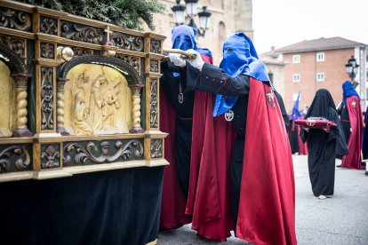 La Semana Santa de Soria en su procesión del Jueves Santo.