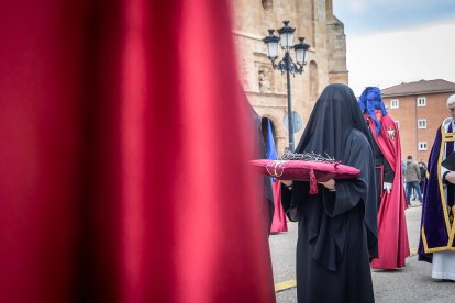 La Semana Santa de Soria en su procesión del Jueves Santo.