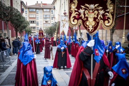 La Semana Santa de Soria en su procesión del Jueves Santo.